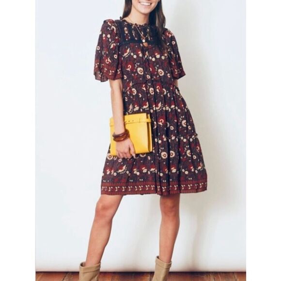 NEW Sea New York Women’s 0 Francesca Floral Print Dress - Picture 1 of 10